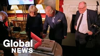 Prince Charles attends special tea party to celebrate 70th birthday