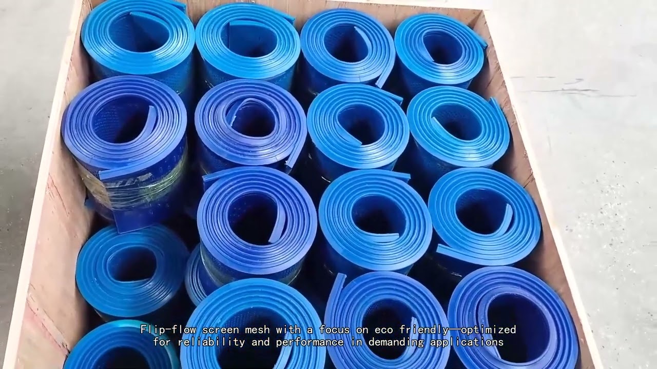 Advanced Flip-Flow Screening Mesh for Coal Processing