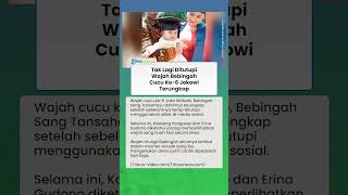Tak Lagi Ditutupi Stiker, Wajah Bebingah Putri Kaesang Pangarep dan Erina Gudono Terungkap