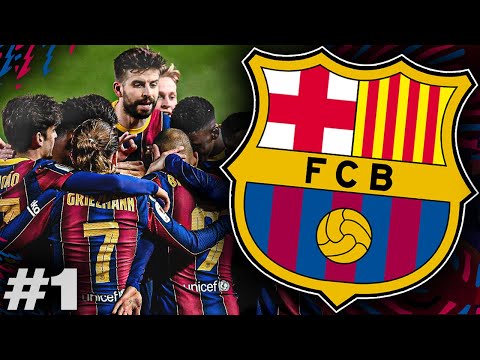 VAMOS BARCELONA!!! 💪 | FIFA 22 BARCELONA REBUILD CAREER MODE! | SEASON 1 EPISODE 1