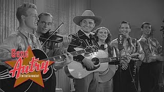 Gene Autry &amp; Pals of the Golden West - Back in the Saddle Again (from Rovin&#39; Tumbleweeds 1939)