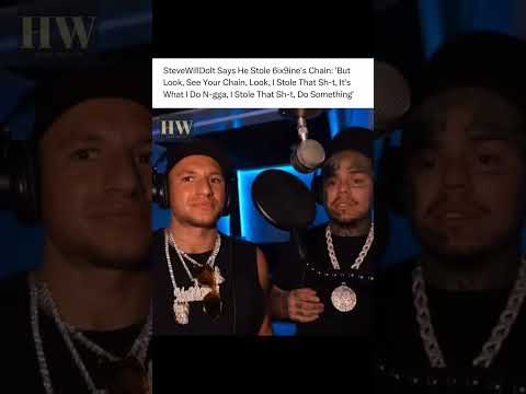 SteveWillDoIt Claims He STOLE 6ix9ine’s Chain “I Took It… Do Something!” #6ix9ine #stevewilldolt