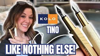 KOLO Tino Raw Brass & Mother Fountain Pen What's so special?