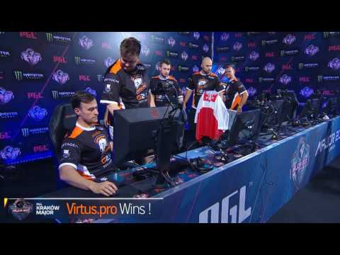Last Round: Virtus.pro vs. Vega Squadron -- PGL Major Krakow 2017 (Swiss Round 1, Group Stage)