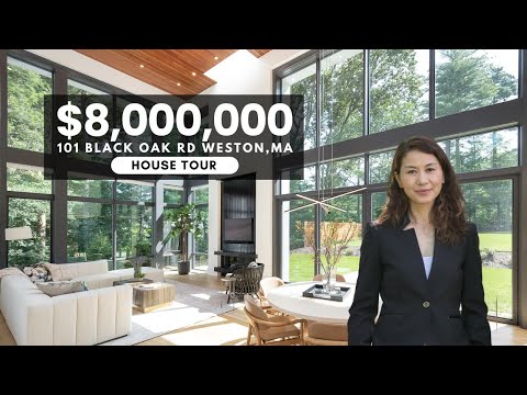 Beautiful Modern House Tour | 101 Black Oak Rd Weston, MA