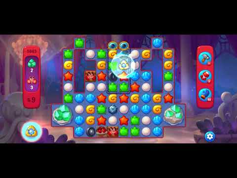 Fishdom Hard level 5663 no boosters フィッシュダム