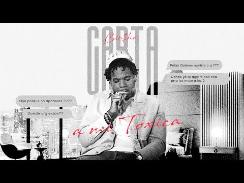 Bin$ho - Carta a mi Tóxica (Video Lyrics)