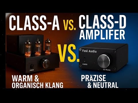 Class-A vs. Class-D – Which amplifier really sounds better?