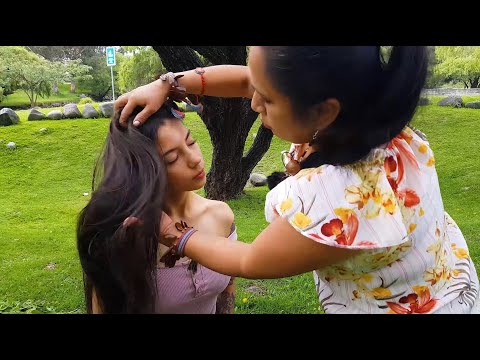 MARTHA PANGOL, SPIRITUAL CLEANSING & HEAD MASSAGE, HAIR BRUSHING, ASMR,
