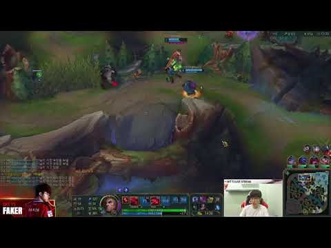 SKT T1 FAKER // SWAIN VS VEL'KOG MID // (KOREAN RANK) // SWAIN GAMEPLAY PATCH 8.9