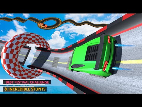 Extreme 3D Car Stunts : GT Racing Crazy Tracks Andriod GamePlay