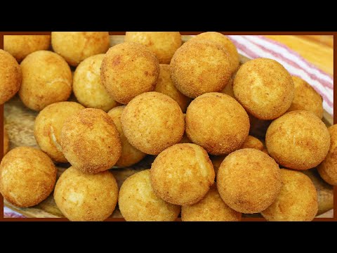 BOLINHA DE QUEIJO COM MASSA FÁCIL I MASSA BÁSICA PARA SALGADOS I Receitas de Pai