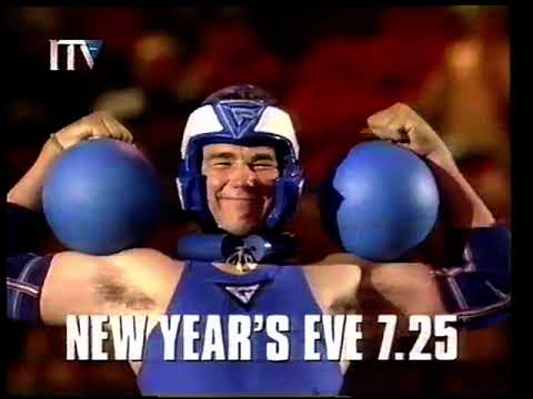 Gladiators ad for ITV in the New Year (1995)