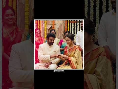 #prabhas#trishakrishnan Engagement/💍❤️🥹