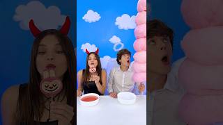 Angel vs Demon! 😇😈 Nothing Inside The Cotton Candy! 😱
