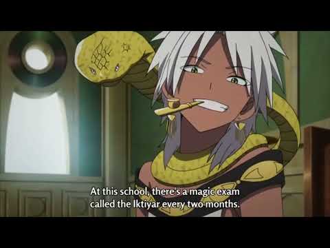 Dark Skin Anime Boy Sphintus Carmen - Magi