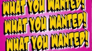 The Escape- What You Wanted Lyrics