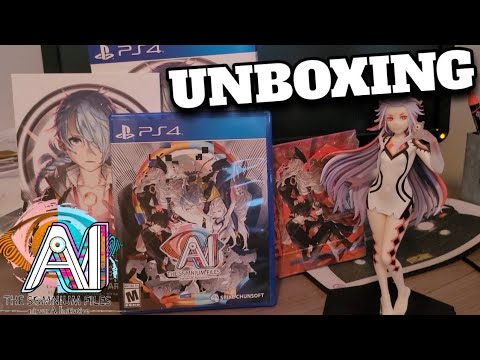 AI Somnium Files nirvanA Initiative Collectors Edition Unboxing Review For PlayStation
