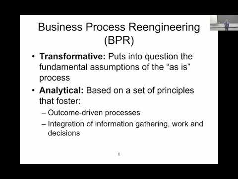 Business Process Management Course - Lecture 8: Business ...