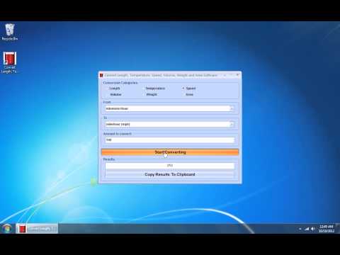 Unit Conversion Software