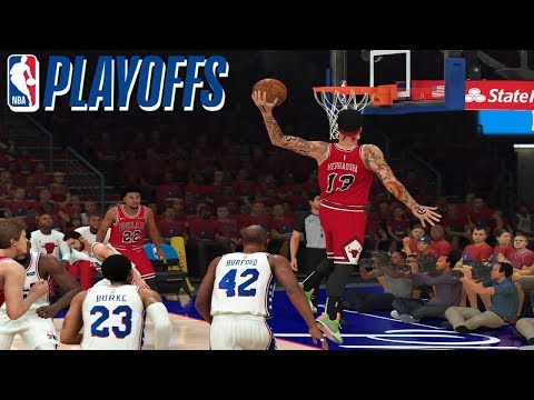 Semifinals Game 2 | Bulls vs 76ers | NBA 2K20 My Career Ep.93 | 05.04.20