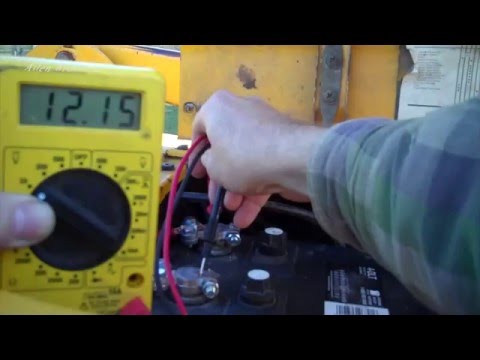 How to Check Tractor Alternators