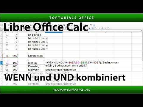 IF and AND combined (LibreOffice Calc)