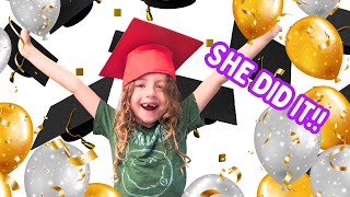 Finished Our First Year of Homeschooling! | Graduation!