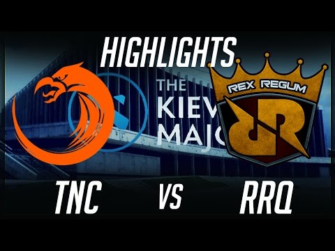 TnC vs RRQ The Kiev Major 2017 SEA Highlights Dota 2