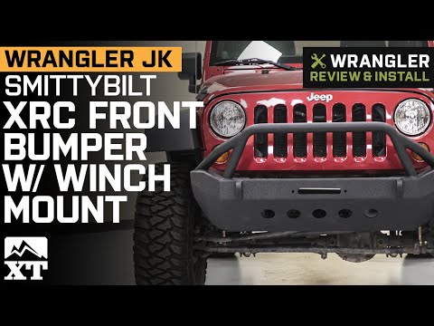 Jeep Wrangler JK Smittybilt XRC Front Bumper w/ Winch Mount Review & Install