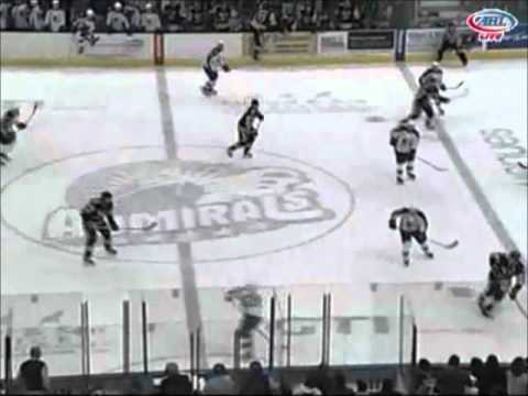 Eric Tangradi scores 2 goals, shushes Norfolk crowd - Nov 9, 2011