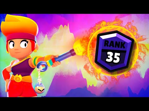 RANK 35 AMBER! 1250 TROPHIES! Brawl Stars
