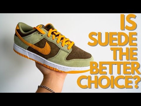 Leather VS Suede | Which Is The Better Material? | Nike Dunk Low Dusty Olive Review