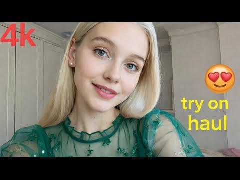 4K Shein Bikini Try-On Haul Transparent | Transparent Lingerie & See-through Styles 2026 With Me 