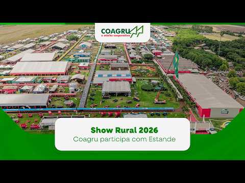 Coagru participa do Show Rural 2026 com estande, caravanas e sorteios