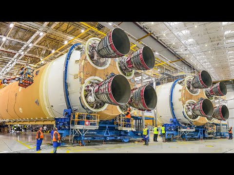 Inside Gigantic US Factories Building World Largest Rockets