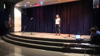 Elizabeth Time Warp tap dancing talent show audition