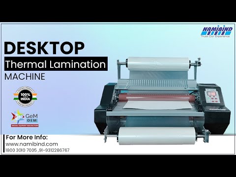 Thermal Lamination Machine videos