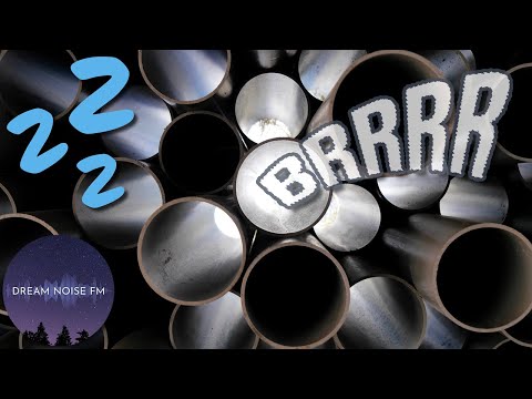 Resonant pipe sound for deep sleep 💤 | BLACK SCREEN - 10 HOURS