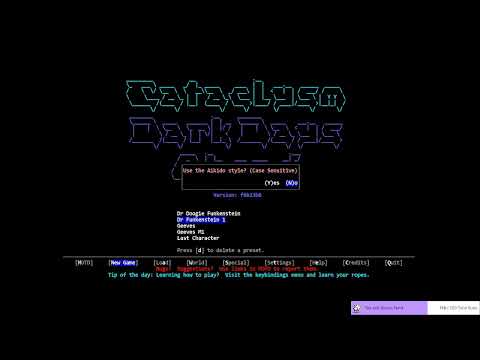 Cataclysm DDA / Doctor Funkenstein / S01-E01