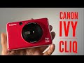 Canon Ivy Cliq Instant Camera Printer With Case