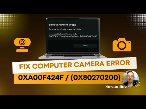 Fix Windows Camera Error: 0xA00F424F (0x80270200) - 4 Easy Solutions