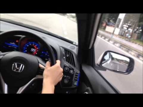 Rotrex Supercharged Honda Cr-z 0-100kph Try 1