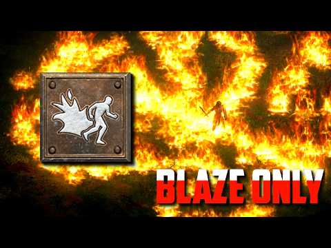Can I Beat Diablo 2 with ONLY BLAZE?!