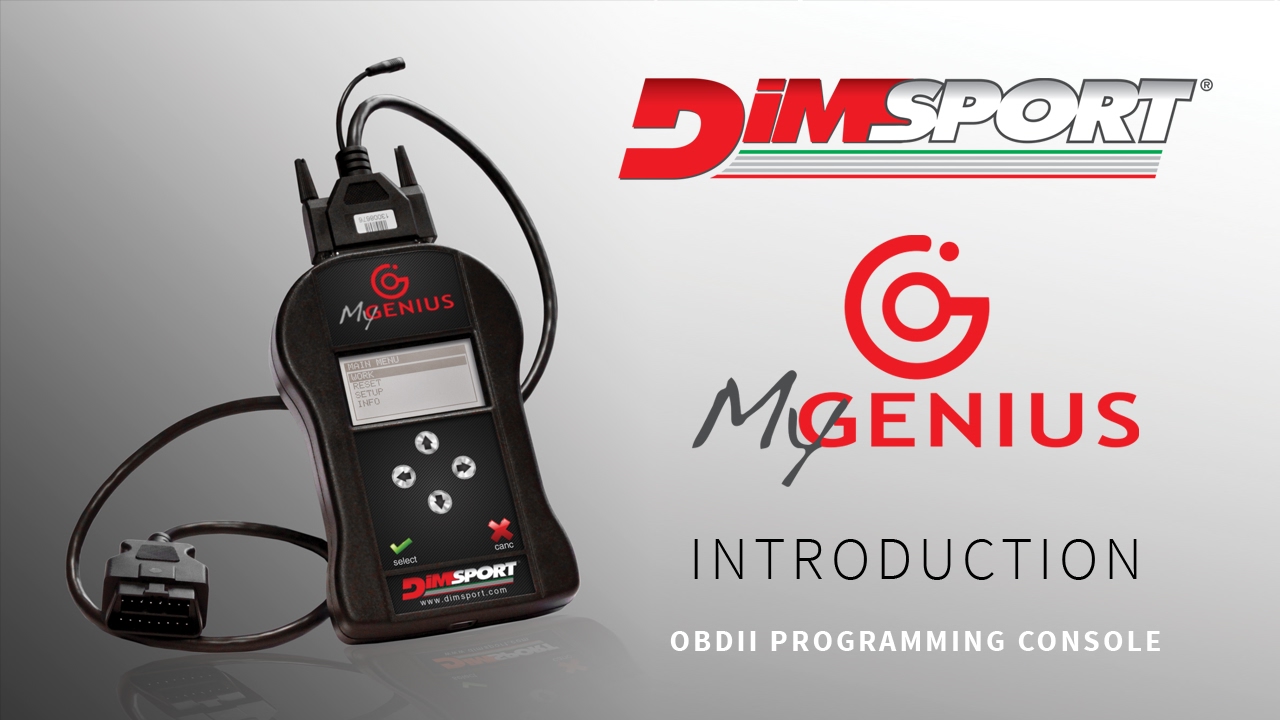 MyGenius OBD2 programeringsboks – se video på YouTube
