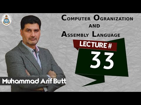 Lec 33 Data Transfer Instructions and Process Stack (Arif Butt @ PUCIT)