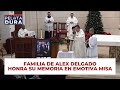 Familia De Alex Delgado Honra Su Memoria En Emotiva Misa