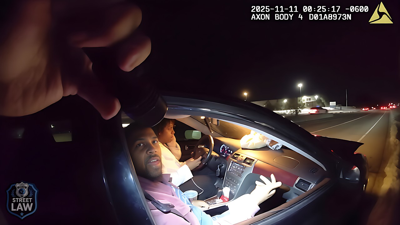 Entitled Couple Refuses To Exit The Vehicle, Police Break Their Way In