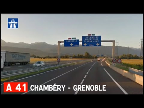 France (F): A41 Chambéry - Grenoble (1st version)