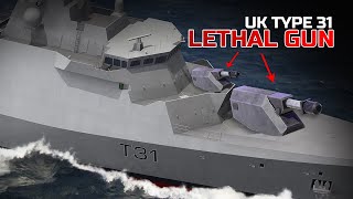 The UK Type 31 Frigate Will Be Equipped With Two Deadly Advanced Weapons | The Gigantic Bofors Mk110